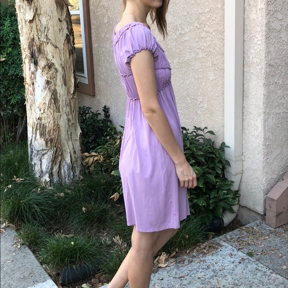 Lilac Max Studio Dress With Ruffles - Picture 4 of 6